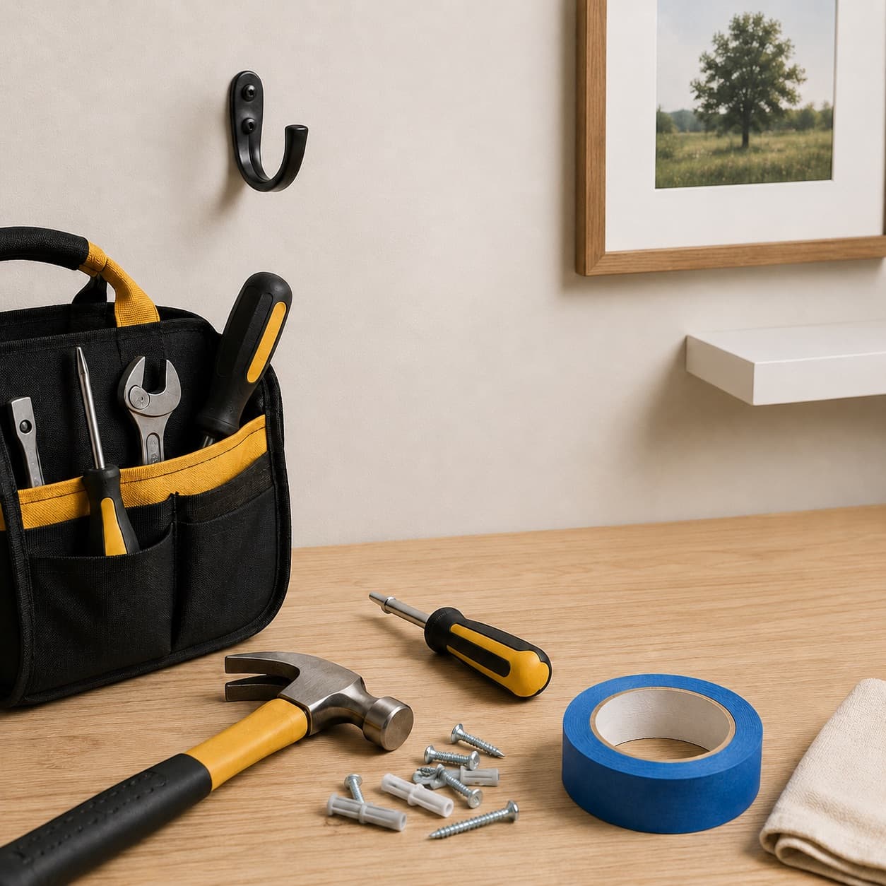 Handyman service project completed by DrillWorks in Los Angeles
