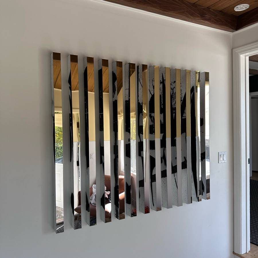 Wall decor installed level and secure