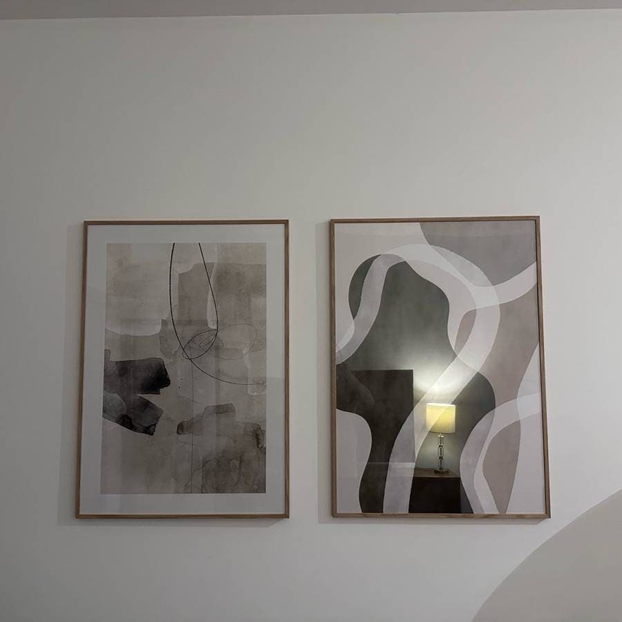 Wall decor installed level and secure