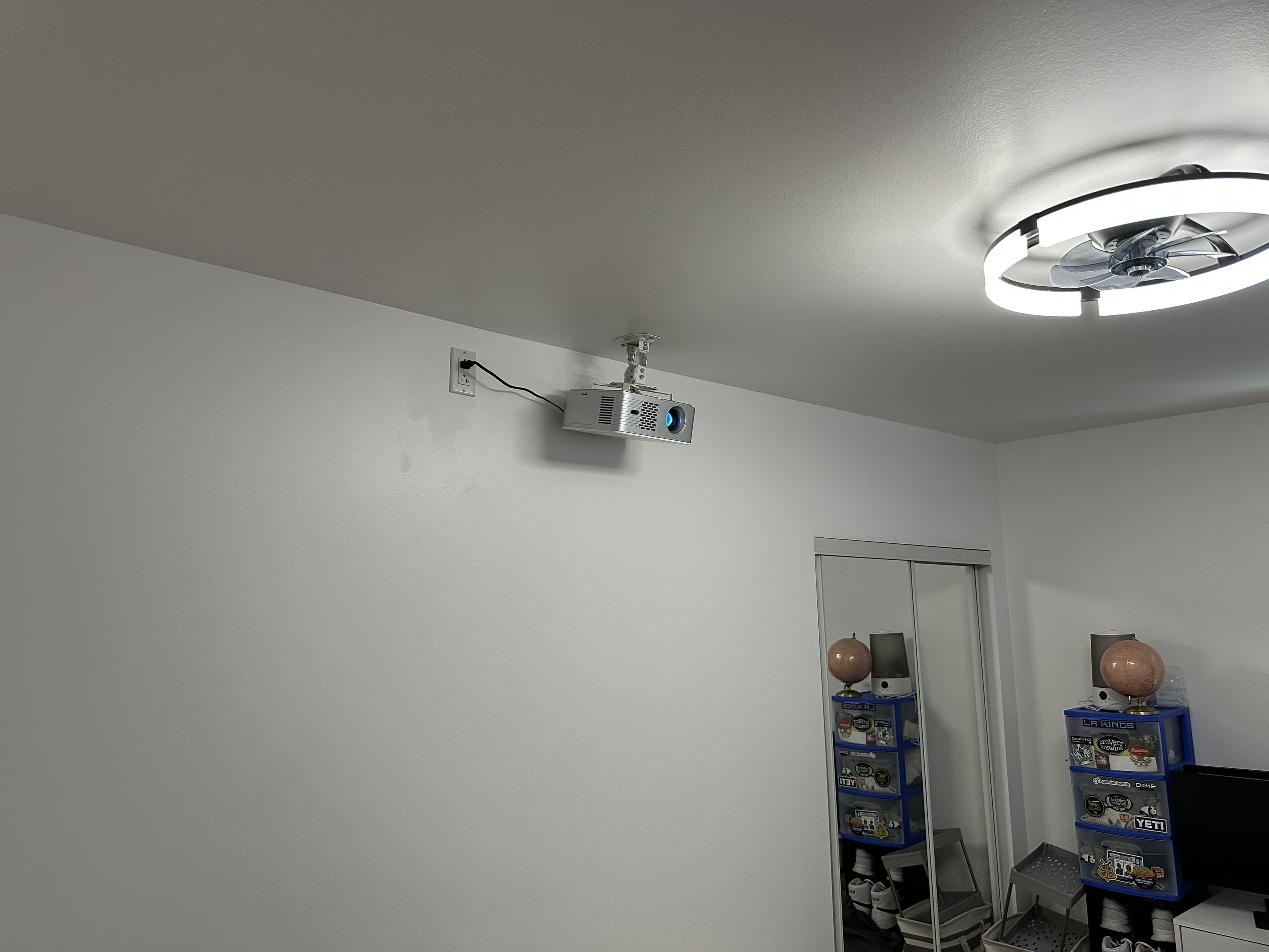Wall decor installed level and secure
